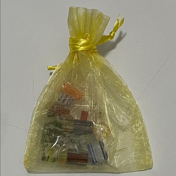 Mixed Furnace Glass Cane Beads, Assorted Shapes, Colors & Sizes, 8mm-14mm approx - Picture 7 of 8